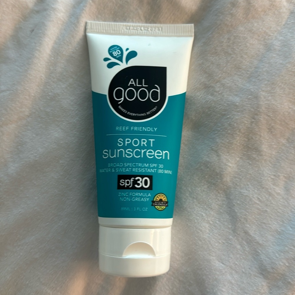 NIB, All Good Mineral Sport Sunscreen SPF 30 Lotion